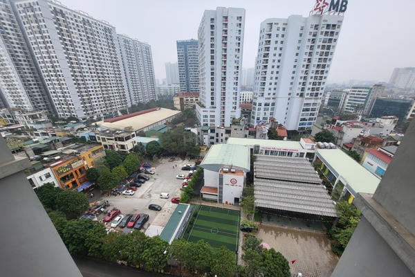 Khu đất rộng gần 1.800m2 làm bãi trông xe trái phép tại quận Hai Bà Trưng, công an, thanh tra vào cuộc xử lý