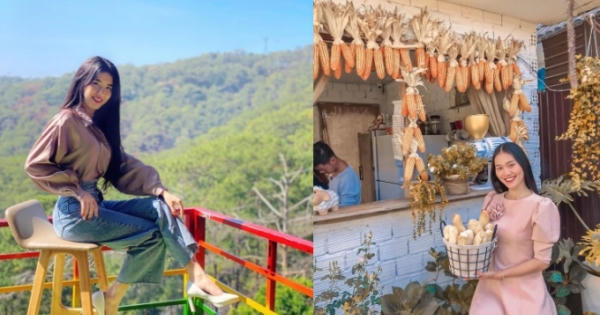 Hoa khôi và Á khôi 1 "Miss capital Việt Nam 2019" cùng chọn Đà Lạt để du xuân