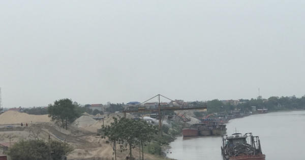 Hưng Yên: Dấu hiệu “tiếp tay” cho doanh nghiệp tập kết cát sỏi trái phép?