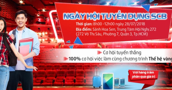 Những lý do bạn nên tham gia ngày hội tuyển dụng SCB