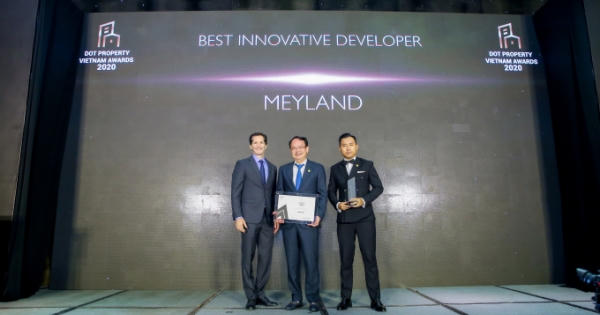 Meyland giành chiến thắng kép tại Dot Property Vietnam Awards 2020