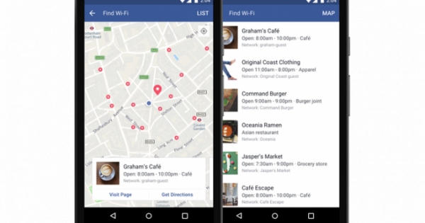 Facebook ra tính năng tìm Wi-Fi miễn phí trên toàn thế giới