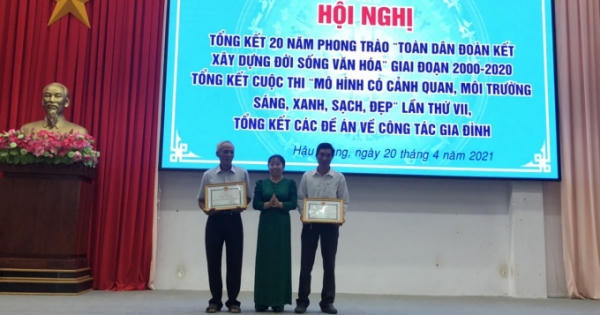Hậu Giang: 20 năm Phong trào Toàn dân đoàn kết xây dựng đời sống văn hóa