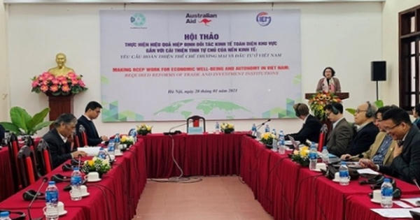 Thực hiện hiệu quả RCEP: Cải cách để tăng cường tính tự chủ của nền kinh tế