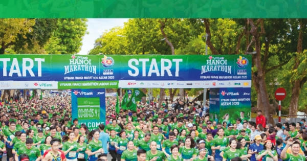 INFOGRAPHIC: VPBank Hanoi International Marathon 2023 hội tụ loạt thương hiệu lớn