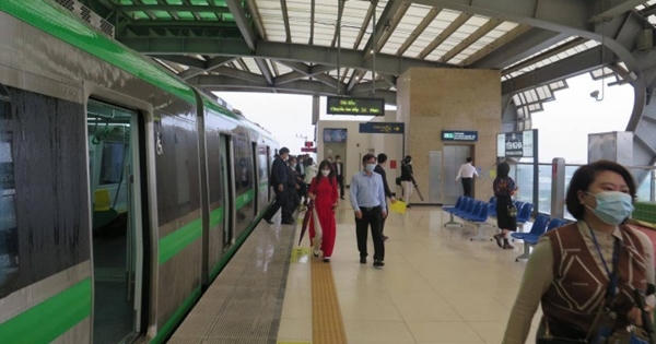 Tàu Cát Linh - Hà Đông chính thức chở khách từ 7h ngày 6/11