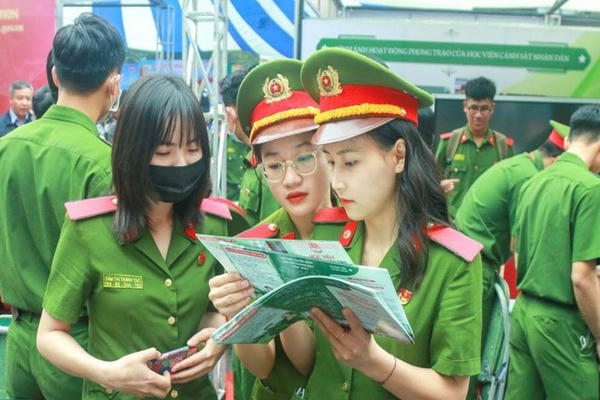Điểm mới trong tuyển sinh Công an nhân dân năm 2024