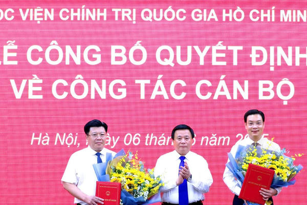 Học viện Chính trị Quốc gia Hồ Chí Minh công bố quyết định công tác cán bộ