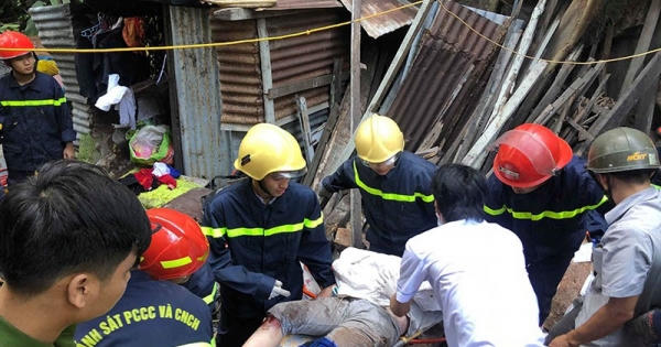 Khánh Hòa: Núi lở, 2 mẹ con nguy kịch vì bị đá đè