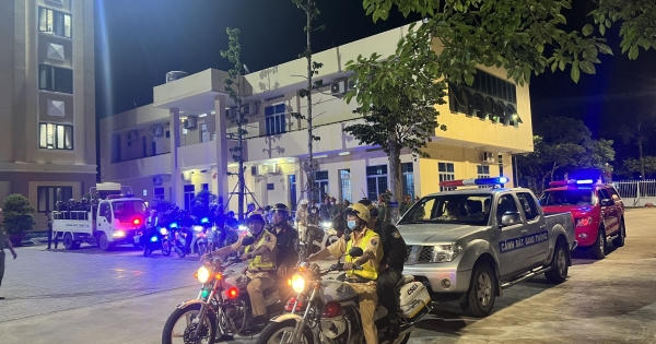 Công an Nhơn Trạch ra quân trấn áp tội phạm đảm bảo người dân vui xuân đón tết an toàn