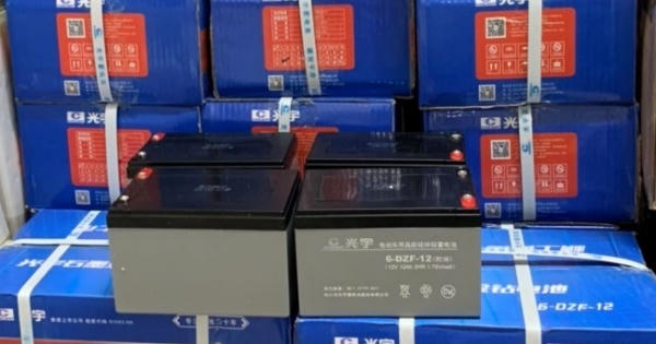 Bắc Ninh: Kinh doanh bình ắc quy nhập lậu, một công ty bị phạt 50 triệu đồng