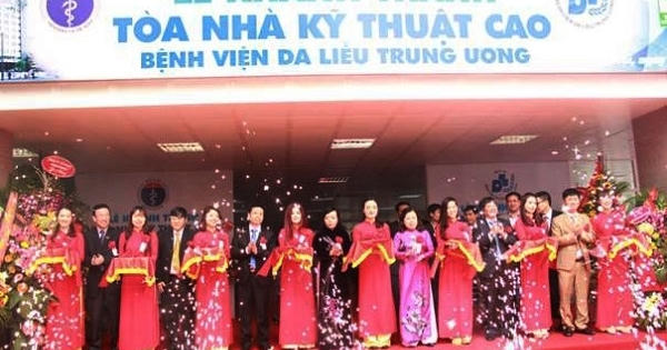 Bệnh viện Da liễu trung ương khánh thành tòa nhà kỹ thuật cao