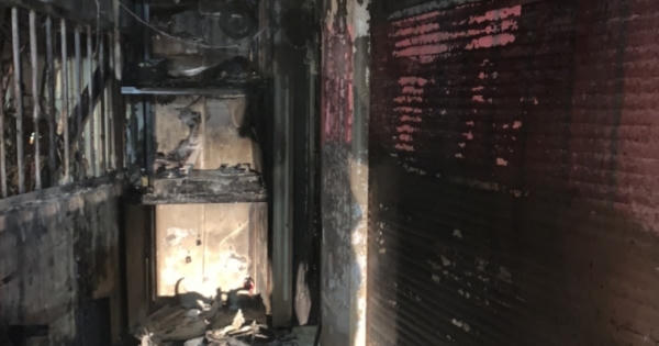 Kịp thời hướng dẫn 5 người thoát khỏi đám cháy lúc nửa đêm