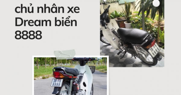 Hà Tĩnh: Điều tra, làm rõ chủ nhân xe Dream biển 8888