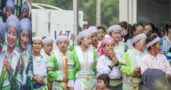 Sắc màu dân tộc Mông trong "Ngày hội Văn hóa - Thể thao dân tộc"