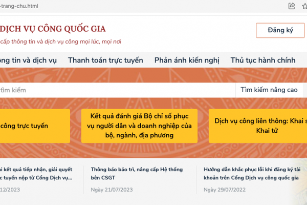 Thủ tục đăng ký khai sinh, cấp thẻ BHYT cho trẻ dưới 6 tuổi từ ngày 1/7