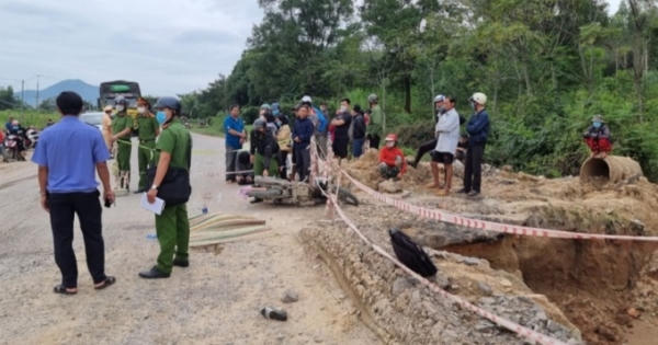 Bình Định: Va chạm với xe đầu kéo, một phụ nữ tử vong