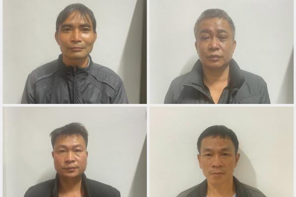 Bắc Giang: Bắt quả tang 04 đối tượng đang "say máu" trên chiếu bạc