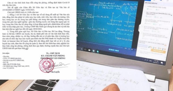 Bắc Ninh: Tất cả các cấp học tiếp tục nghỉ để phòng, chống dịch bệnh