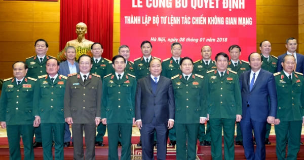 Bộ Quốc phòng công bố thành lập Bộ tư lệnh Tác chiến không gian mạng