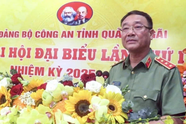 Đại tá Hồ Song Ân làm Bí thư Đảng ủy Công an tỉnh Quảng Ngãi