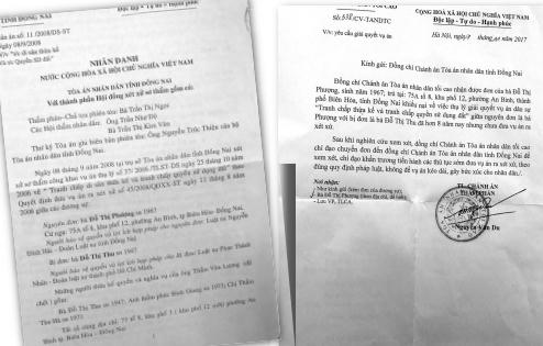 Đồng Nai: Vì sao Tòa “ngâm án” 8 năm vẫn chưa xử lại sơ thẩm?