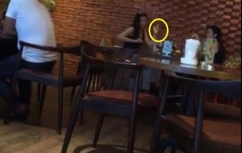 Choáng với clip Hoa hậu Kỳ Duyên vô tư hút thuốc tại quán cafe công cộng