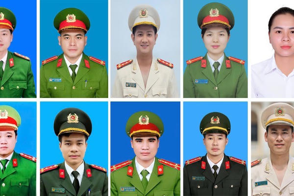 Bộ Công an vinh danh 20 Gương mặt trẻ Công an tiêu biểu năm 2024