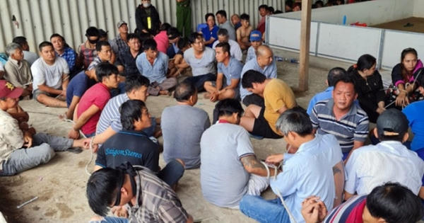 Cần Thơ: Hơn 100 Cảnh sát tấn công sòng bạc tại kho gạo bỏ hoang