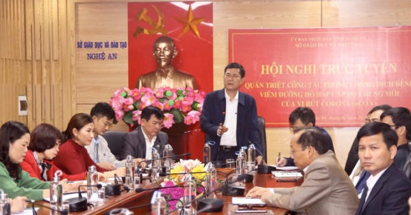 Phòng virus Corona: Nghệ An cho học sinh nơi có người thân từ Trung Quốc trở về nghỉ học