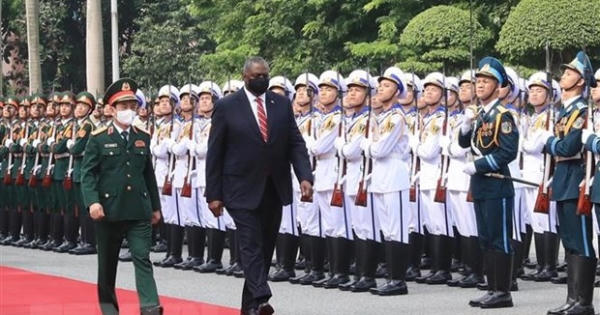 Việt Nam và Hoa Kỳ nhất trí thúc đẩy hợp tác quốc phòng Việt Nam và Hoa Kỳ nhất trí thúc đẩy hợp tác quốc phòng