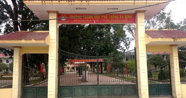 Thanh Hóa: Hiệu trưởng bị cảnh cáo vì cho học sinh nghỉ để thầy cô giao lưu