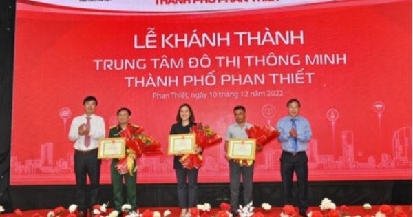 Bình Thuận: Khánh thành Trung tâm Điều hành đô thị thông minh TP Phan Thiết