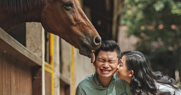 Những bức ảnh cưới "không giống ai"