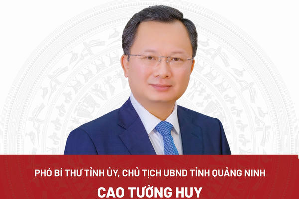 Chủ tịch UBND tỉnh Quảng Ninh Cao Tường Huy là Tiến sĩ Kinh tế