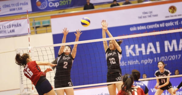 "Chân dài" Việt Nam không gây thất vọng mở màn Giải bóng chuyền nữ Quốc tế Liên Việt Postbank 2017