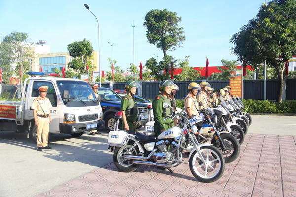 Quảng Ninh: Ra quân cao điểm trấn áp tội phạm, bảo vệ an toàn Đại hội Đảng các cấp