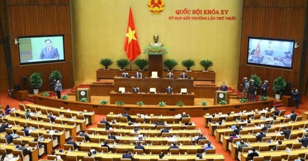 Hôm nay Quốc hội Khoá XV, tiếp tục tuần làm việc thứ hai, Kỳ họp bất thường lần thứ Nhất