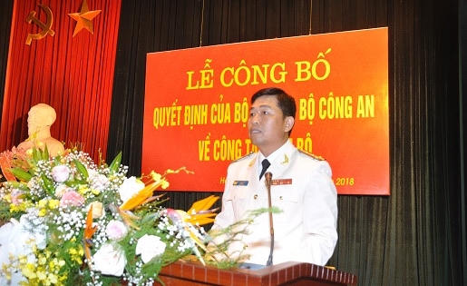 Bổ nhiệm chức vụ Giám đốc Công an tỉnh Hải Dương Bổ nhiệm chức vụ Giám đốc Công an tỉnh Hải Dương