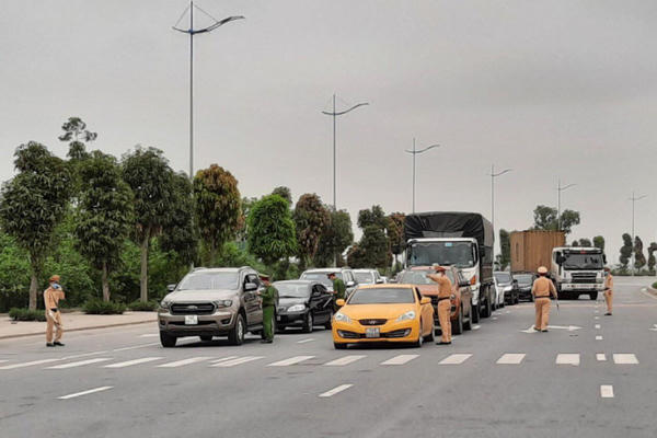 Tăng cường đảm bảo TTATGT trong thời gian thực hiện cách ly toàn xã hội