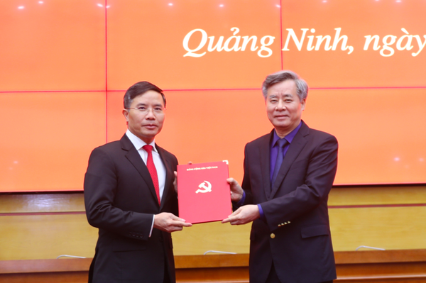 Ông Phạm Đức Ấn được điều động giữ chức Phó Bí thư Tỉnh ủy Quảng Ninh