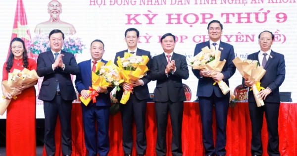 Bầu bổ sung 2 Phó Chủ tịch UBND tỉnh Nghệ An
