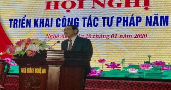 Năm 2020, Tư pháp Nghệ An tiếp tục thực hiện tốt các nhiệm vụ của ngành