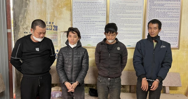 Thanh Hoá: Bắt 4 đối tượng chuyên trộm cắp tài sản