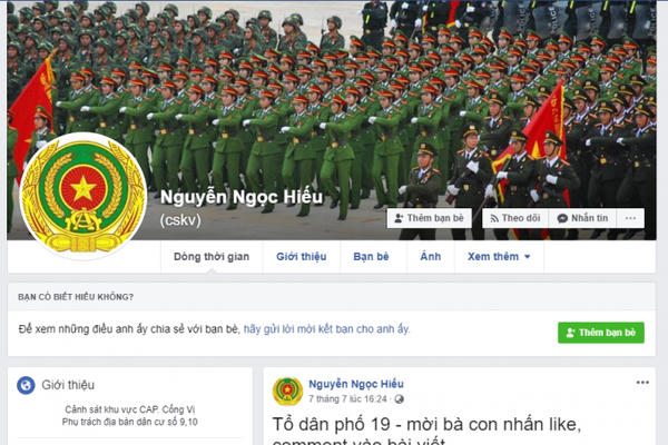 Công an phường Cống Vị triển khai kênh tương tác trực tuyến với người dân Công an phường Cống Vị triển khai kênh tương tác trực tuyến với người dân