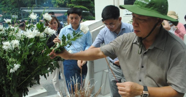 Báo Pháp luật Việt Nam hành trình về địa chỉ đỏ Ngã ba Đồng Lộc