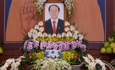 TP Hồ Chí Minh: Chư tôn đức, tăng ni tổ chức tưởng niệm Chủ tịch nước tại Việt Nam quốc tự
