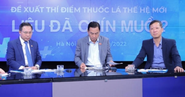 Việt Nam chưa sẵn sàng thí điểm thuốc lá thế hệ mới