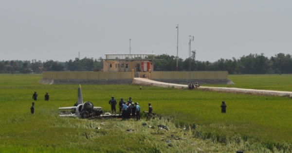 Máy bay quân sự rơi tại Phú Yên, một chiến sĩ hy sinh