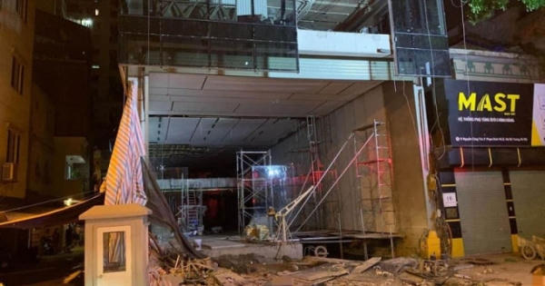 Hà Nội: Hình ảnh đau thương trong vụ sập giàn giáo khiến ít nhất 4 người thương vong